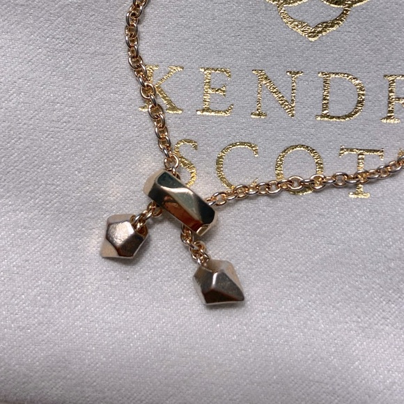 Kendra Scott Adjustable Gold Elaina Filigree Bracelet - Picture 5 of 5